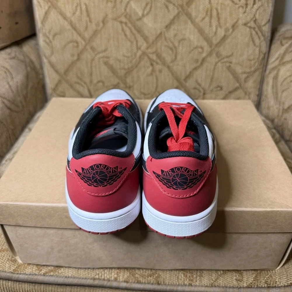 Air Jordan 1 Low OG Black Toe 2023 CZ0790-106 Men's Size 7.5 Sneakers